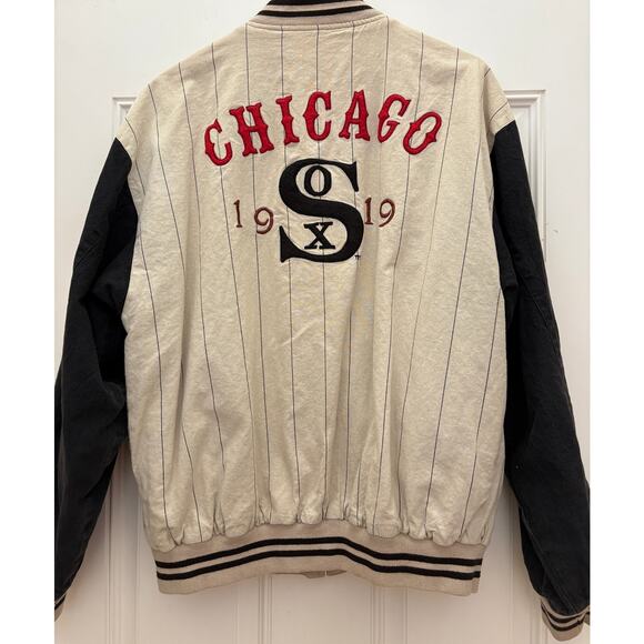 Rare VTG White Sox Cooperstown Collection by Mirage Large  Men’s Jacket - Picture 1 of 12